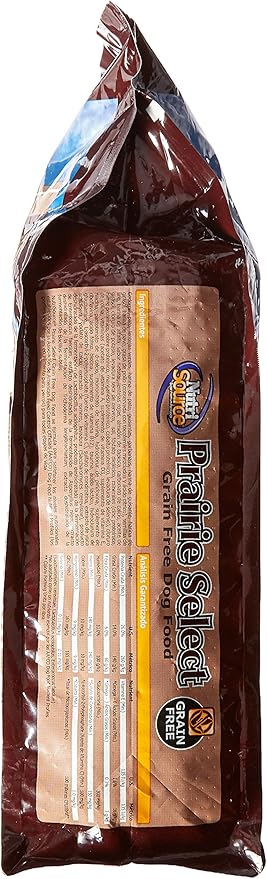Nutrisource prairie select recipe dry dog food 15lbs quail duck