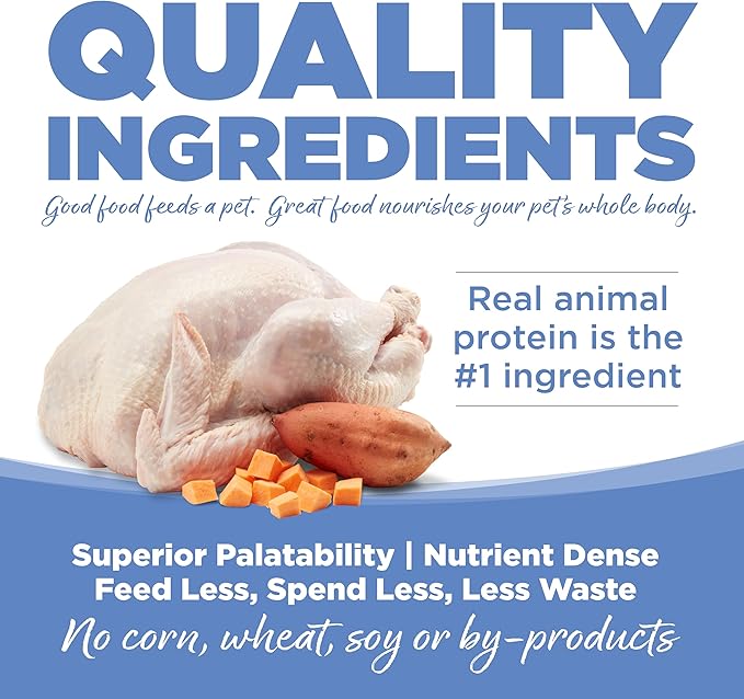 Nutrisource pure vita Turkey sweet potato small bites dry dog food 12lbs