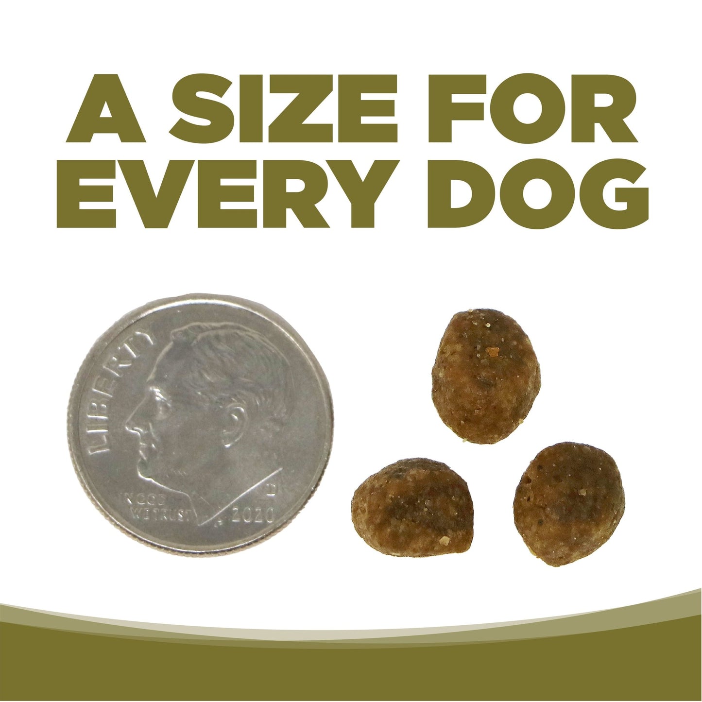 Nutrisource small bites chicken & pea recipe grain free 4lb dry dog kibble