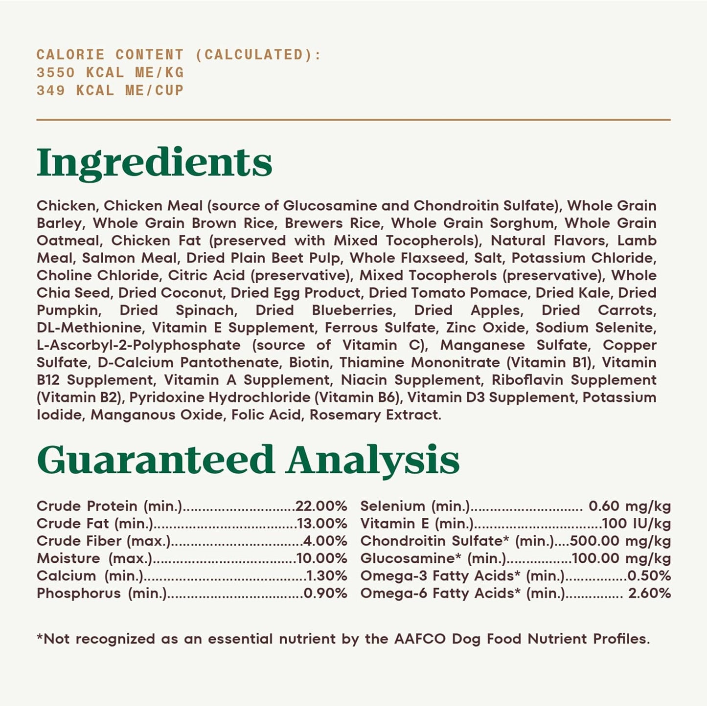 Nutro Ultra Adult Large Breed High Protein Trio of Proteins Chicken, Lamb & Salmon Dry Dog Food, 30lb