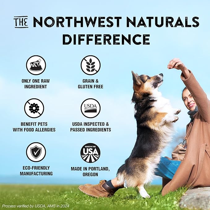 NWN northwest naturals raw rewards freeze dried beef liver dog cat treats 3oz