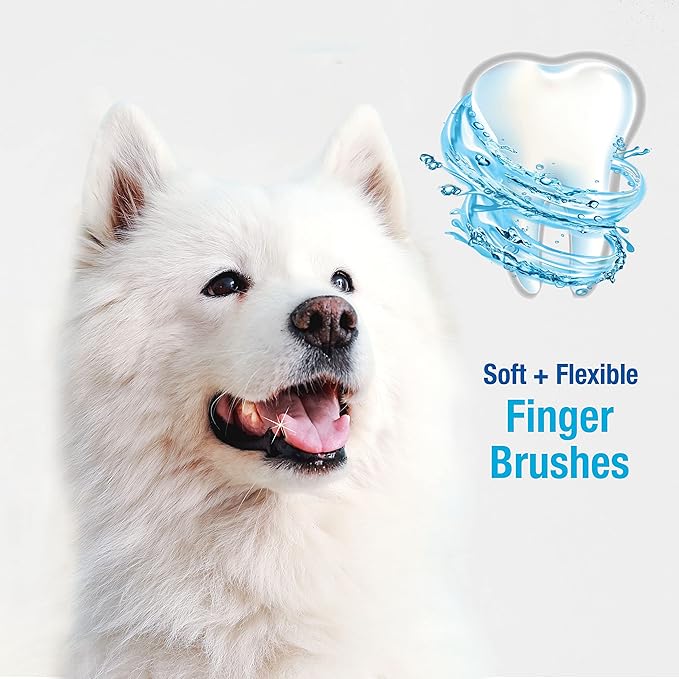 Nylabone advanced oral care finger brushes
