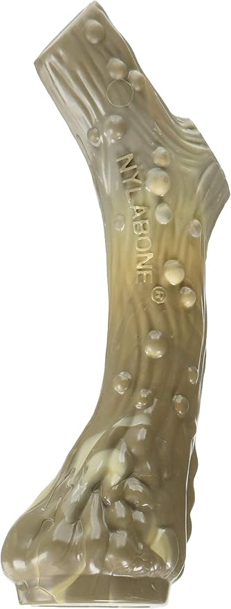 Nylabone antler alternative venison flavor dog chew toy