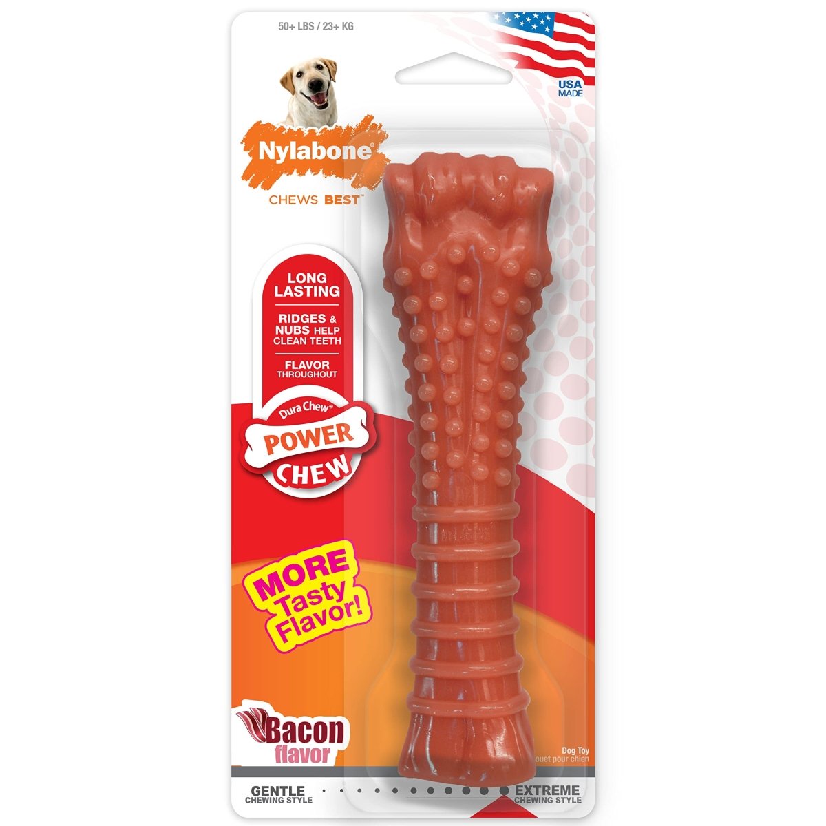 Nylabone - Power Chew Bacon Souper Nylabone - Power Chew Bacon Souper