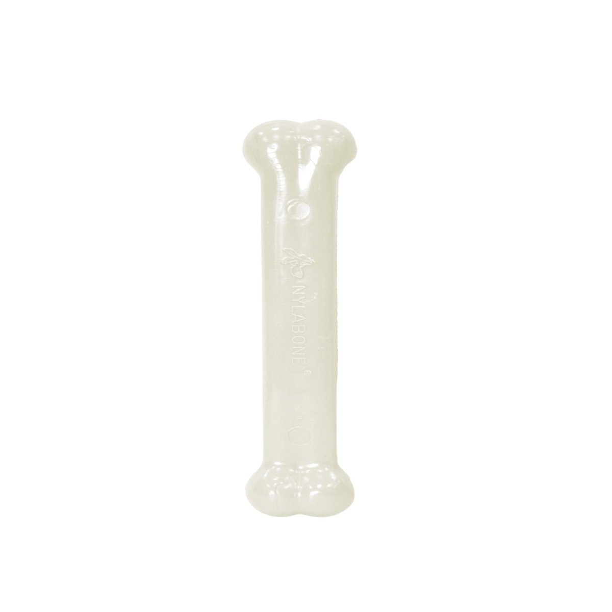 Nylabone Power Chew Flavored Durable Chew Toy for Dogs - Dog Toys for Aggressive Chewers - Indestructible Dog Bones for Small Dogs - Chicken Flavor Small/Regular