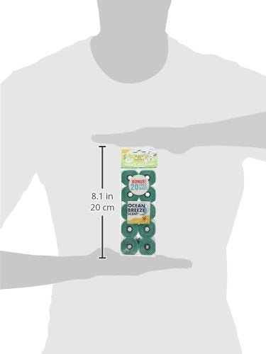 Odor Control Dog Poop Bags And Dispenser | Strong, Leak Proof Dog Waste Bags | Ocean Breeze Scent | 9 X14 Inches,140 Waste Pickup Bags