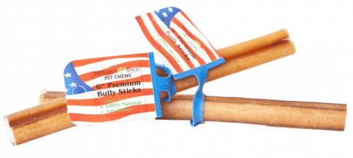 Odor free bully stick 12” dog treat