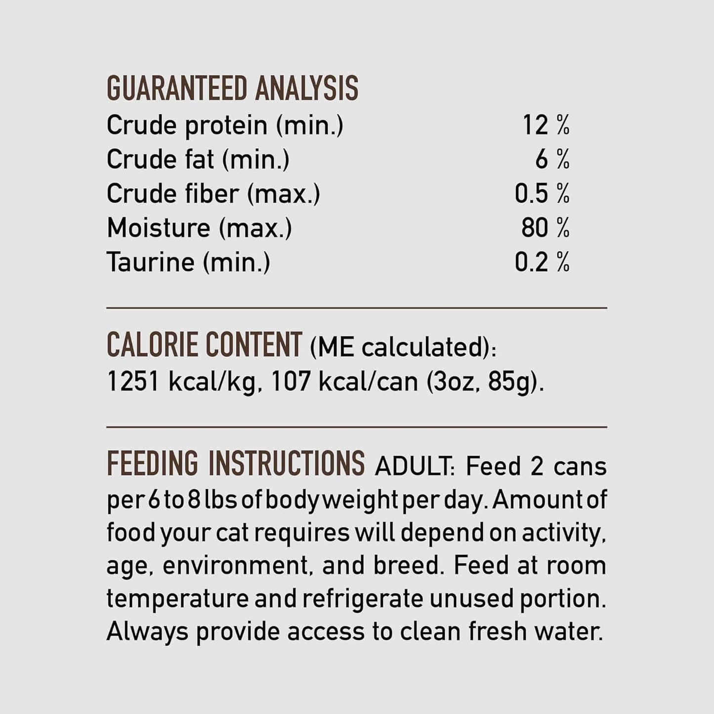 Orijen regional red entree wet canned cat food in bone broth 3oz