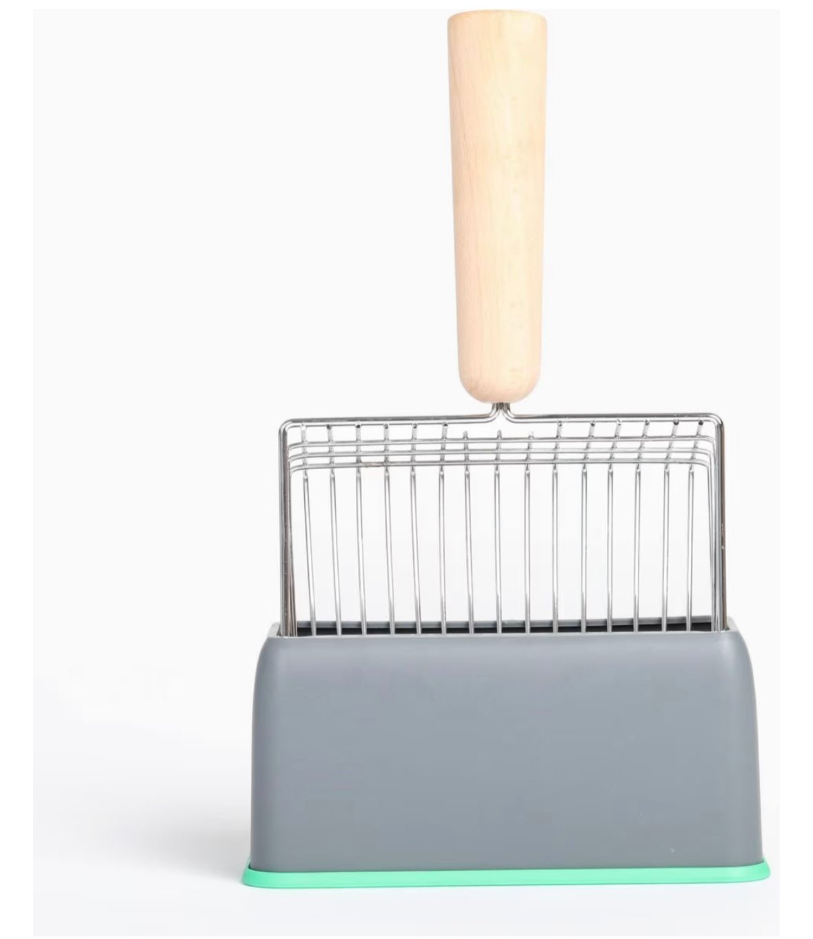 PACO & PEPPER Cat Litter Scoop with Base Holder, 11 - in