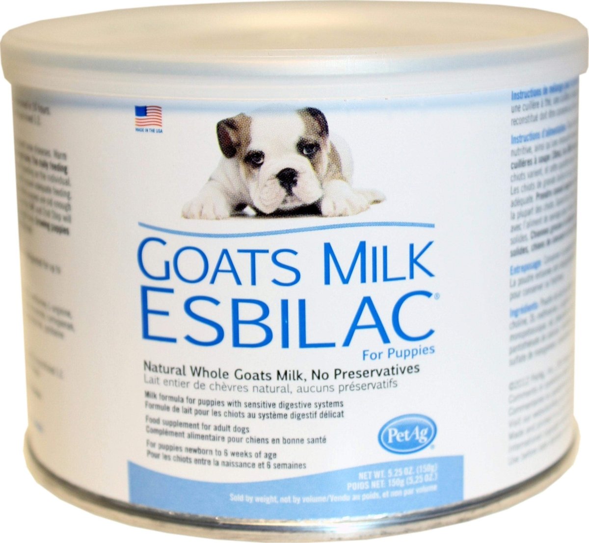 PetAg Goat's Milk Esbilac Powder for Puppies - 150 Gram – Rowdy ...