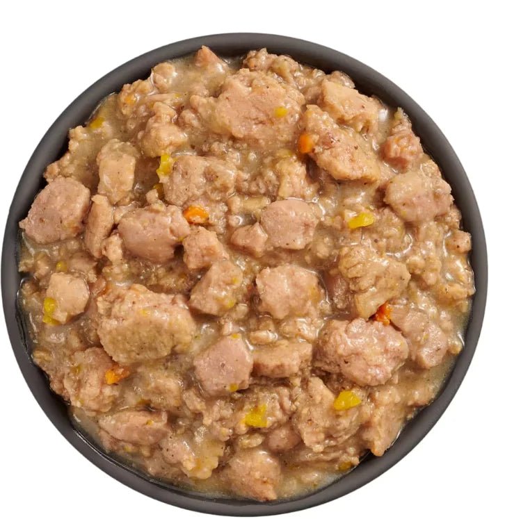 Petcurean go booster digestive health - minced chicken and duck with gravy