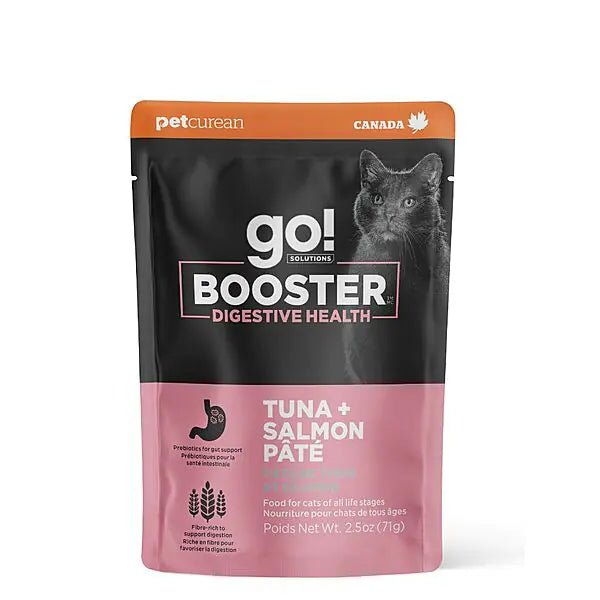 Petcurean go booster digestive health - tuna and salmon pate