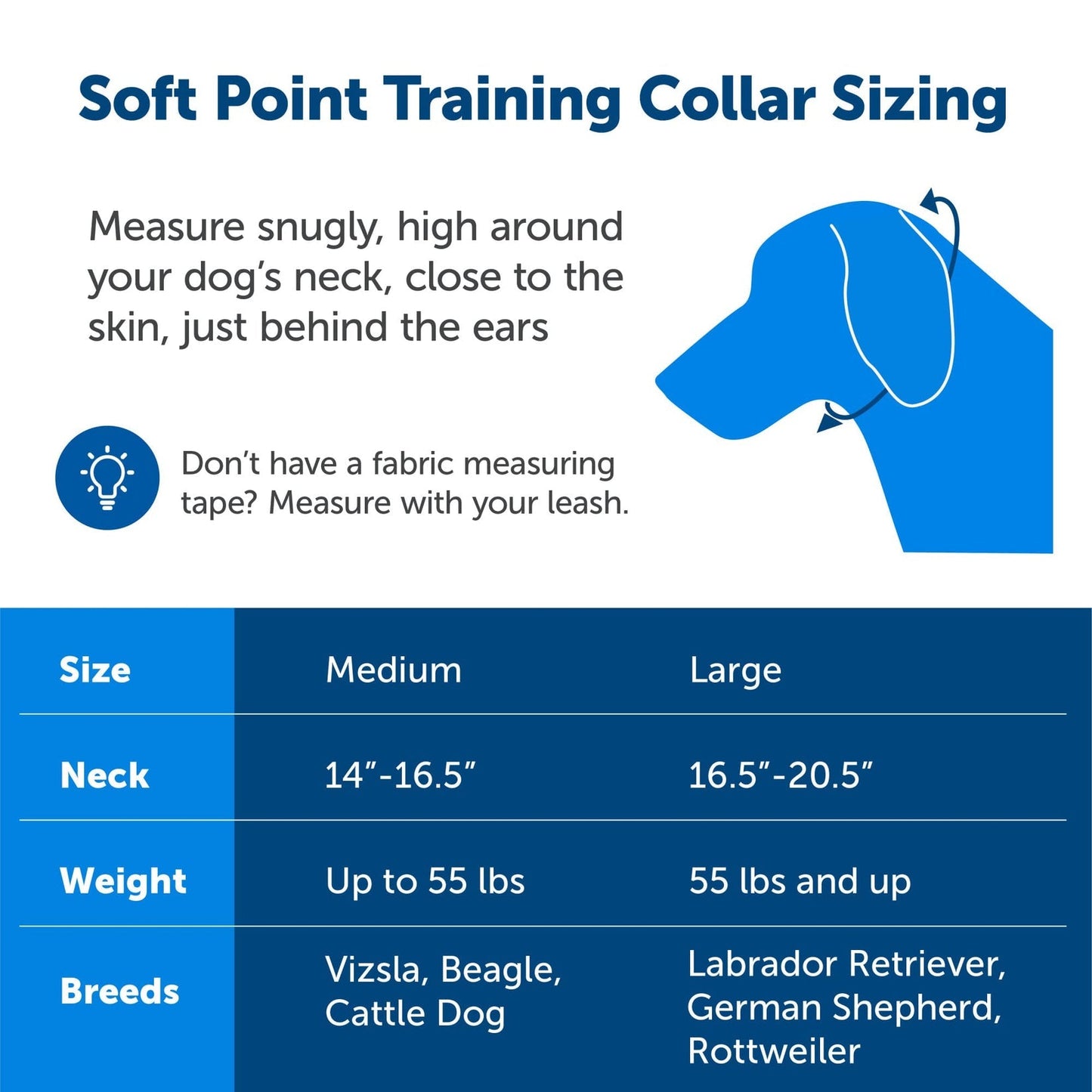 Petsafe soft point training collar medium up to 55lbs