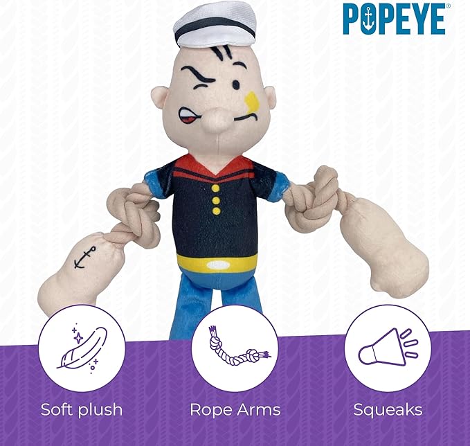 Popeye dog toy