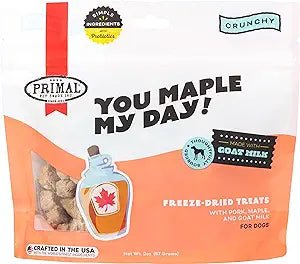 Primal you maple my day freeze dried treats