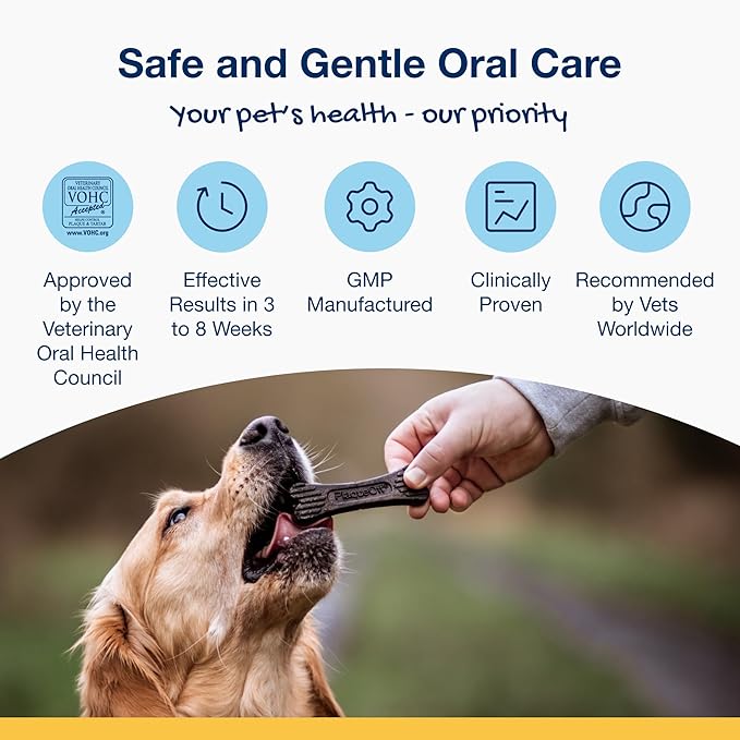 Proden plaqueoff system dental care bones turkey & cranberry 17oz medium/large dogs 13pcs