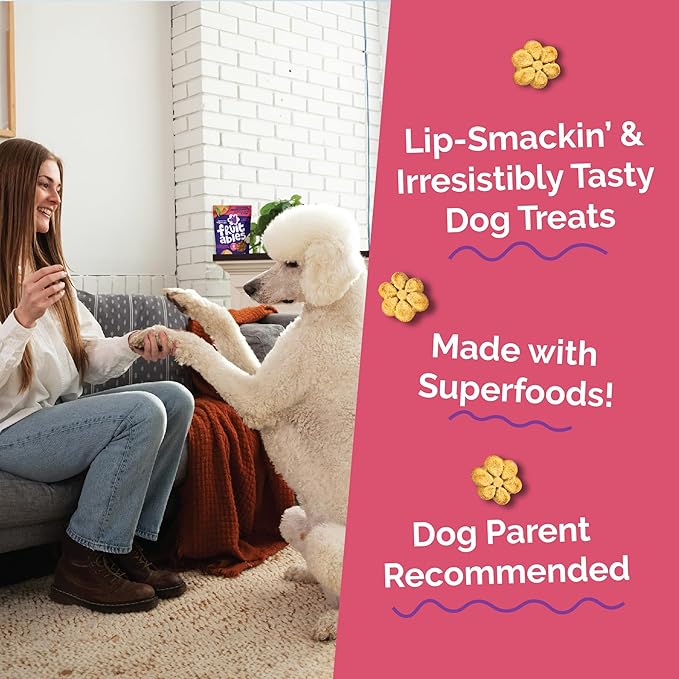 Pumpkin apple Fruitables healthy dog treats 12 oz