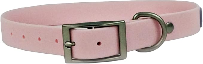 Puppibles pvc dog collar - pink