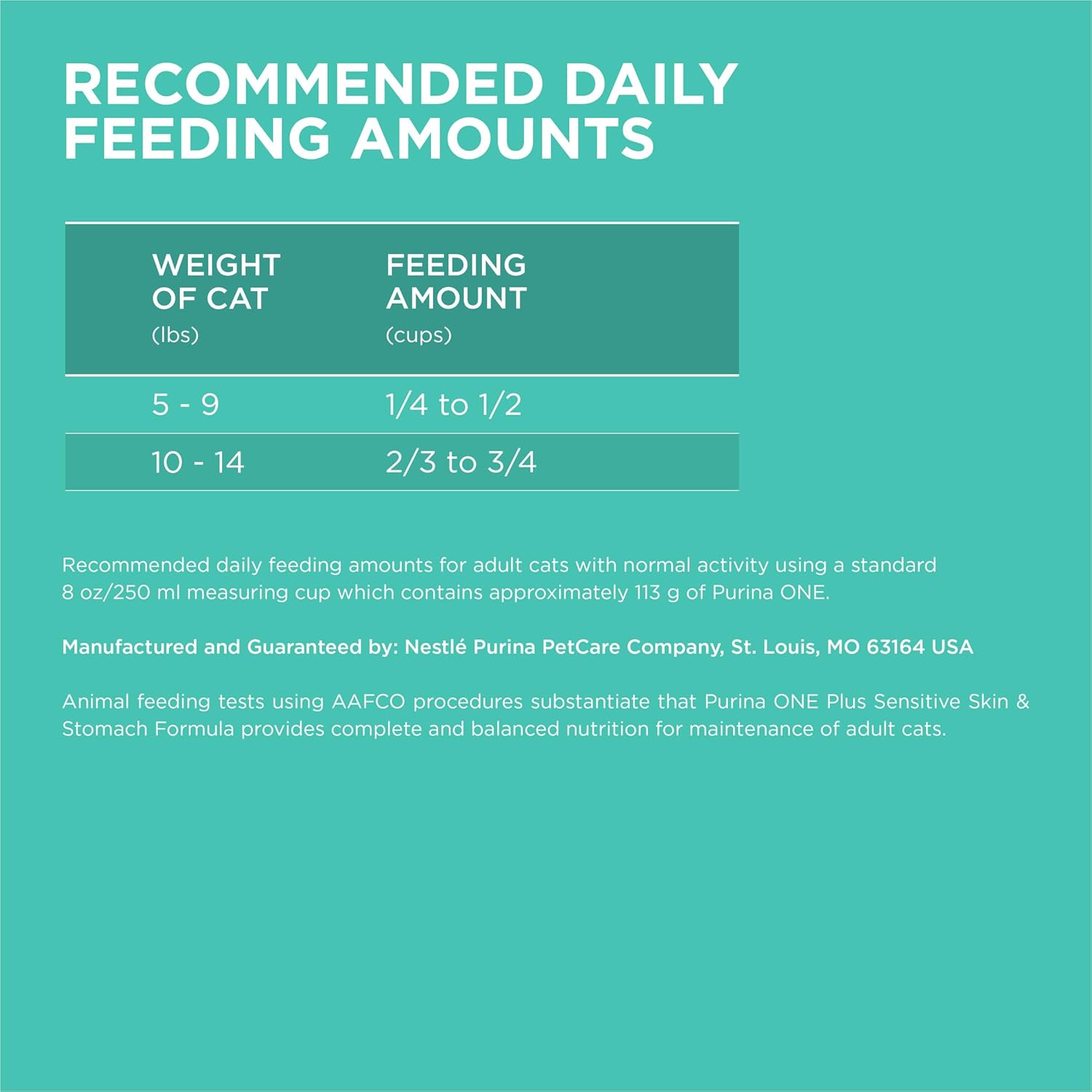 Purina one plus sensitive skin and stomach dry cat food 16lb