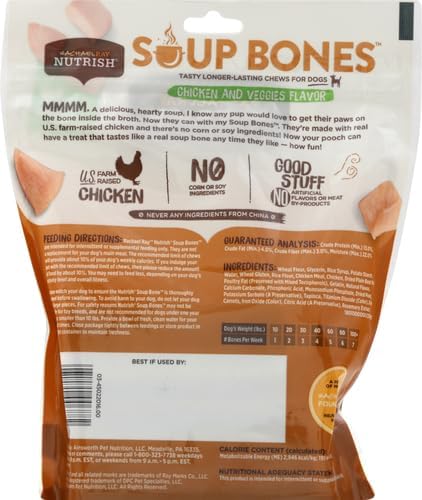 Rachel ray nutrish soup bones dog treats 6ct chewy dog bones 12.6oz