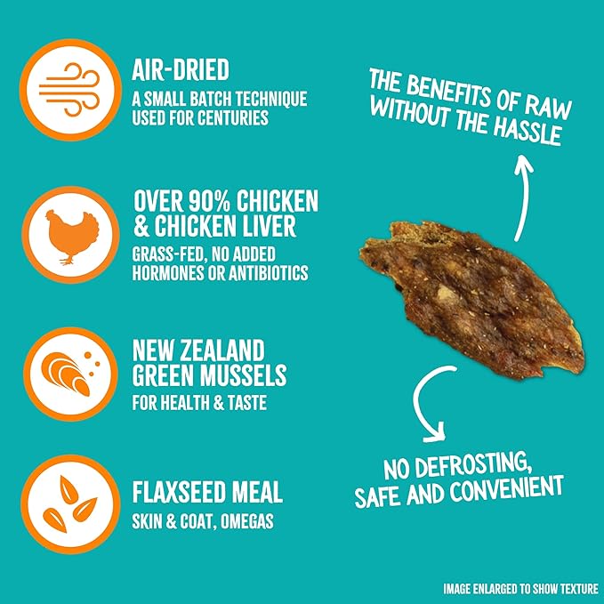 Rawternative Air Dried Food Chicken And Liver Recipe 1lb
