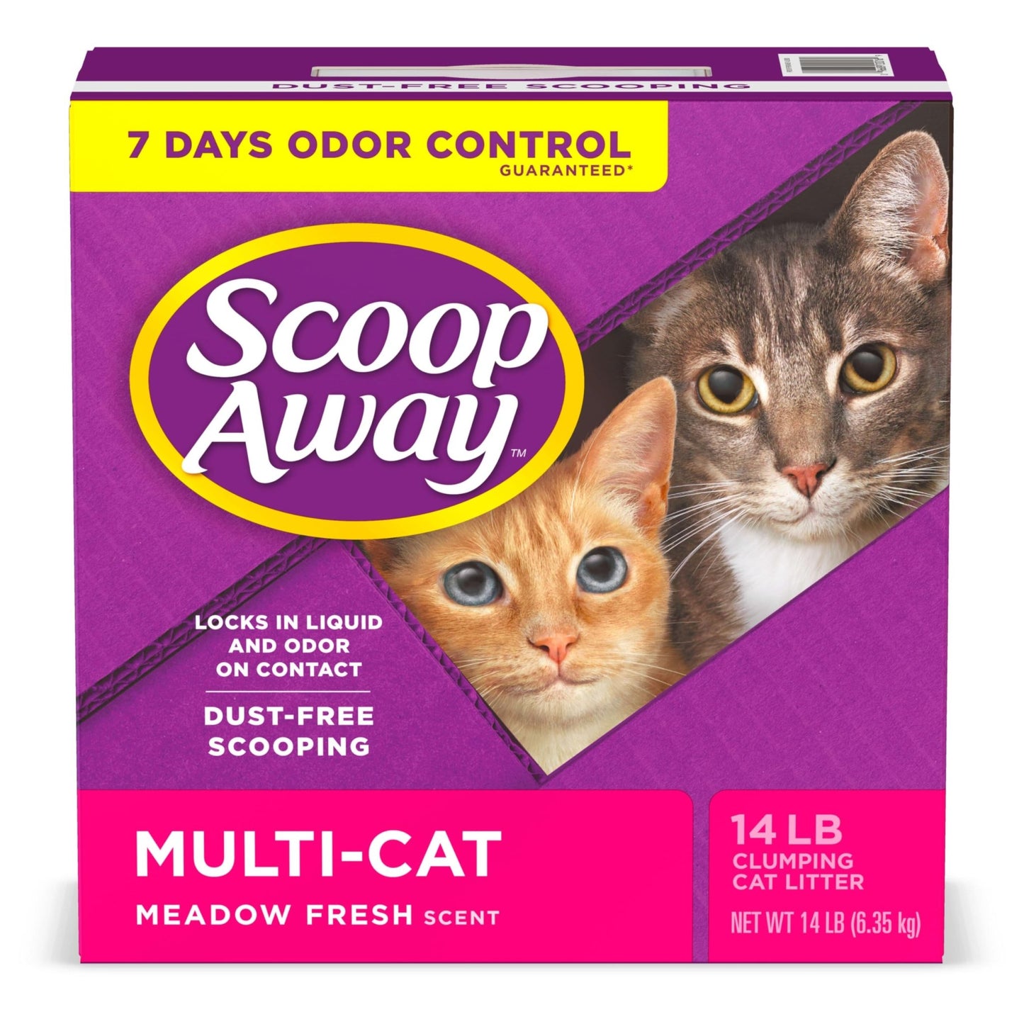 Scoop Away Multi - Cat, Scented Litter - 14 Lb
