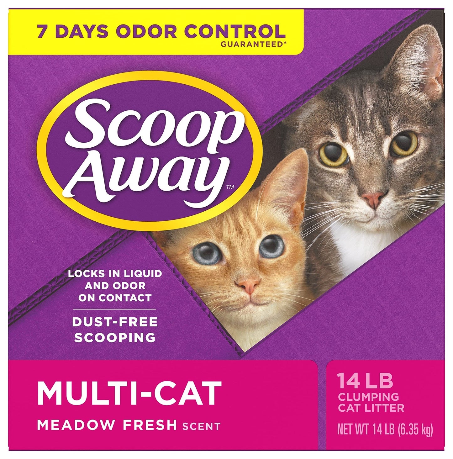Scoop Away Multi - Cat, Scented Litter - 14 Lb