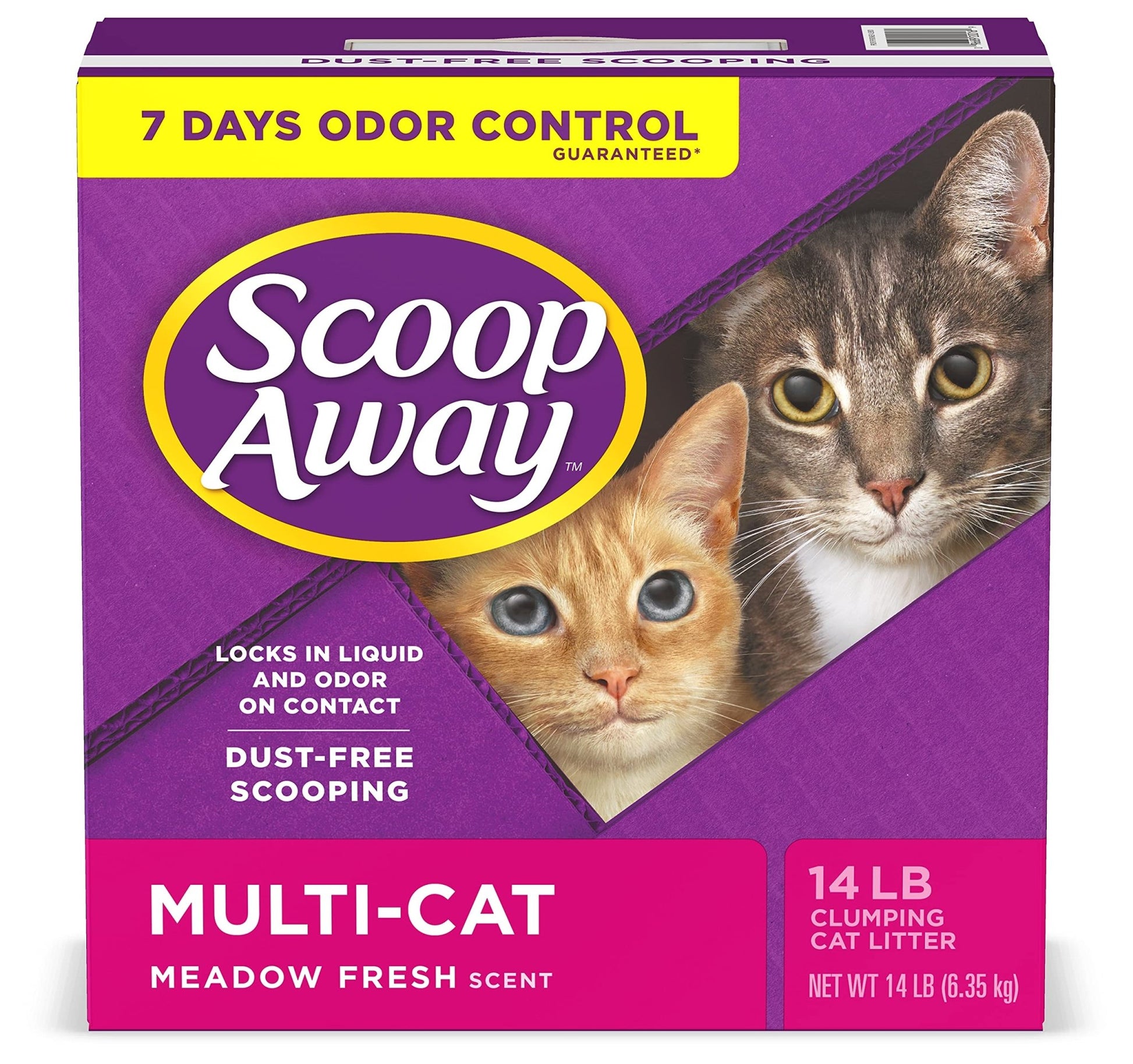 Scoop Away Multi - Cat, Scented Litter - 14 Lb
