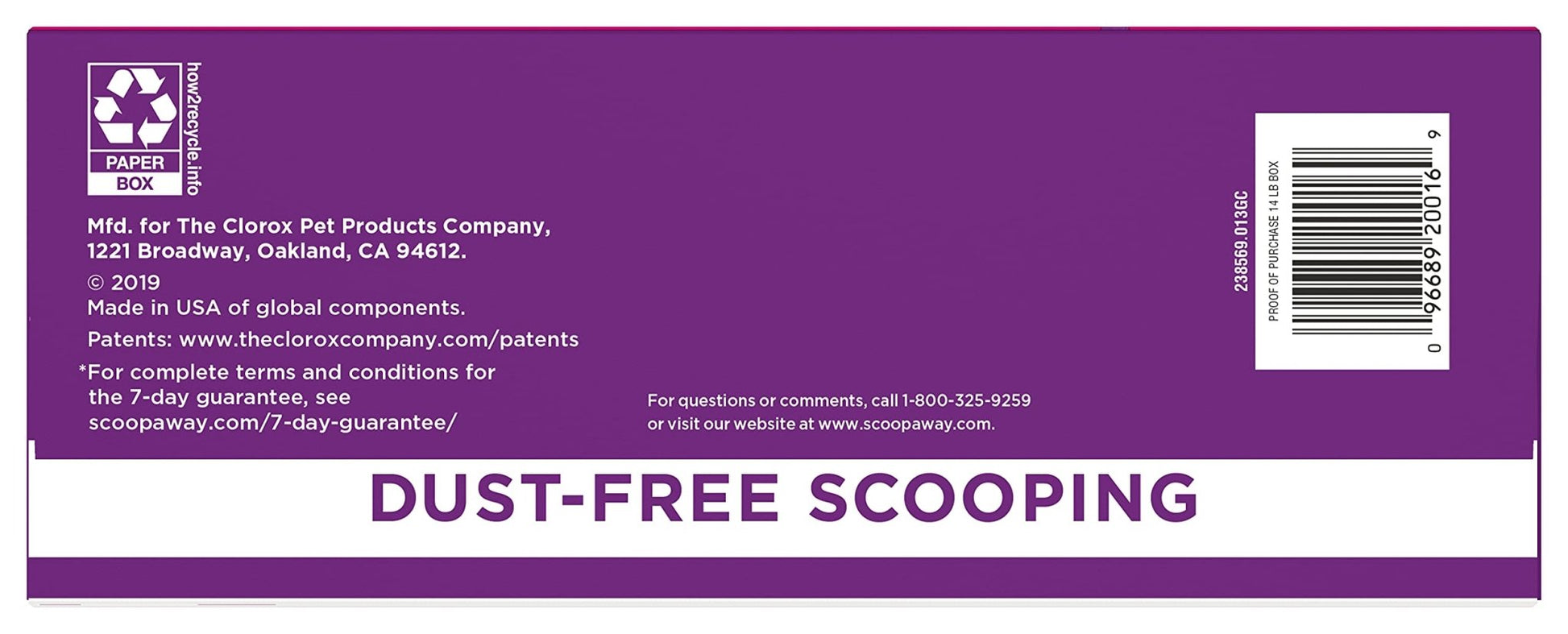 Scoop Away Multi - Cat, Scented Litter - 14 Lb