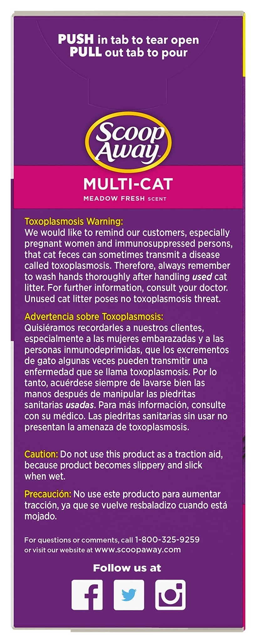 Scoop Away Multi - Cat, Scented Litter - 14 Lb