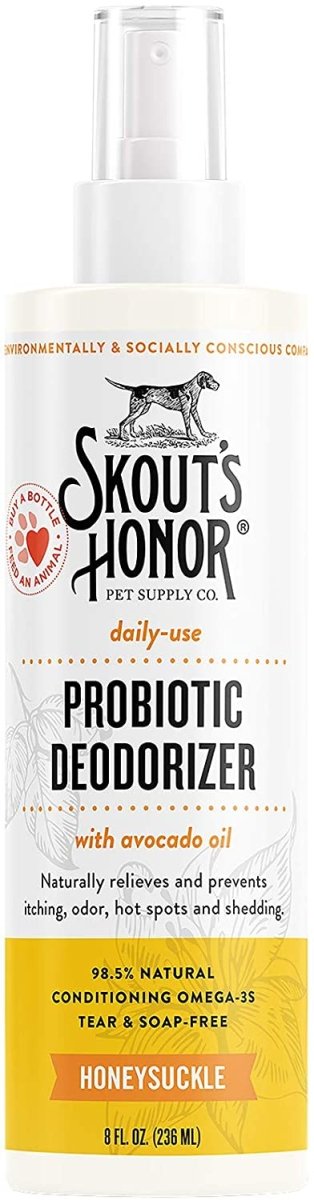 Skouts Honor Dog Deodorizer Honeysuckle For Pets - 8Oz