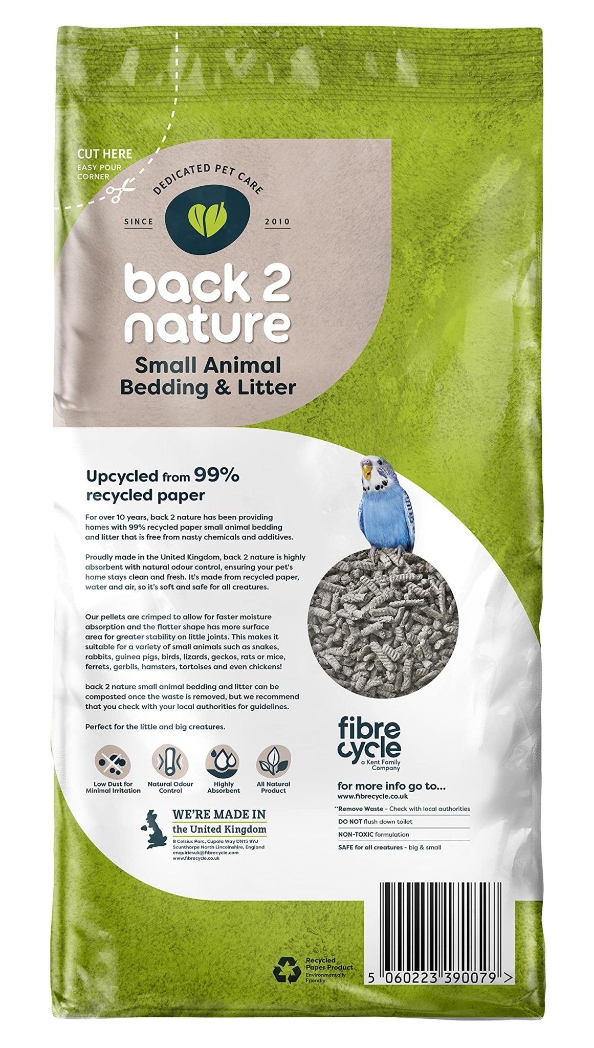 Small Animal Bedding And Litter 10L