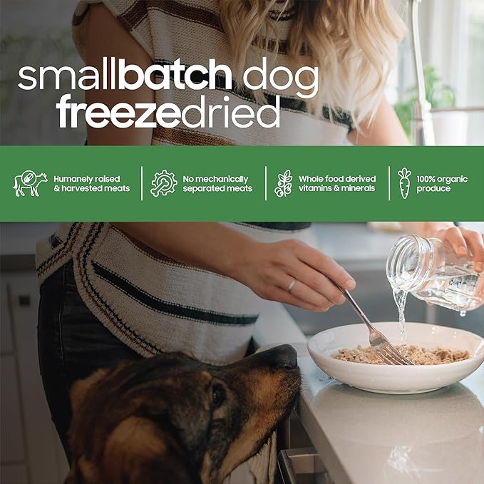 Smallbatch freeze dried lamb recipe Pattie’s 14oz