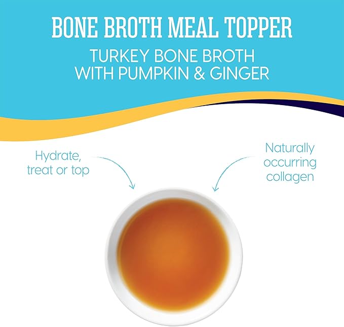 Solid Gold Bone Broth Turkey Bone Broth with Pumpkin and Ginger