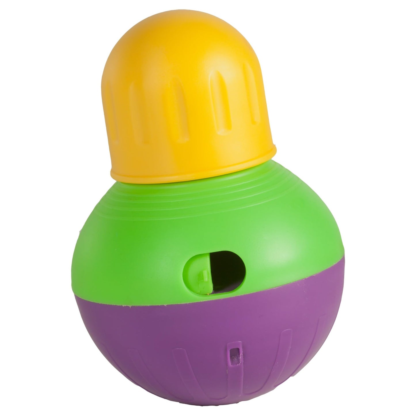 Starmark Treat Dispensing Bob - a - Lot Dog Toy, All Breed Sizes (Pack of 1)