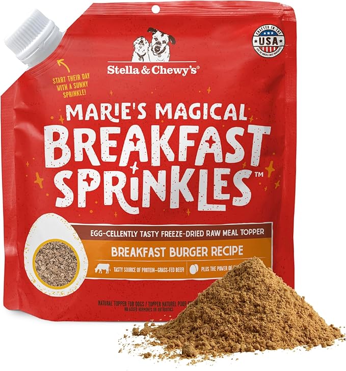 Stella and Chewy’s Marie’s magical breakfast sprinkles - breakfast burger recipe