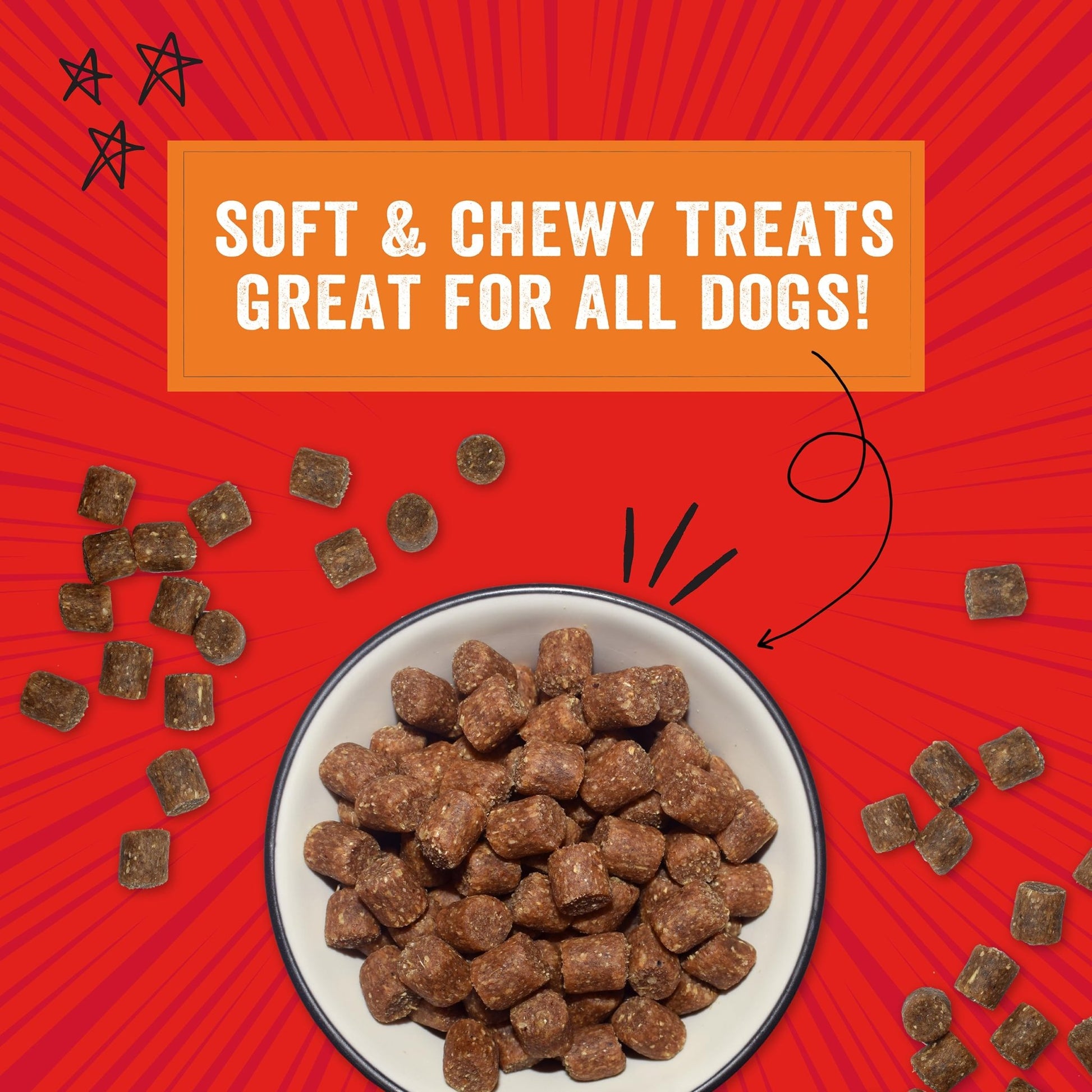 Stella & Chewy's Crav'n Bac'n Dog Treats Bacon & Beef Recipe, 8.25 oz. Bag