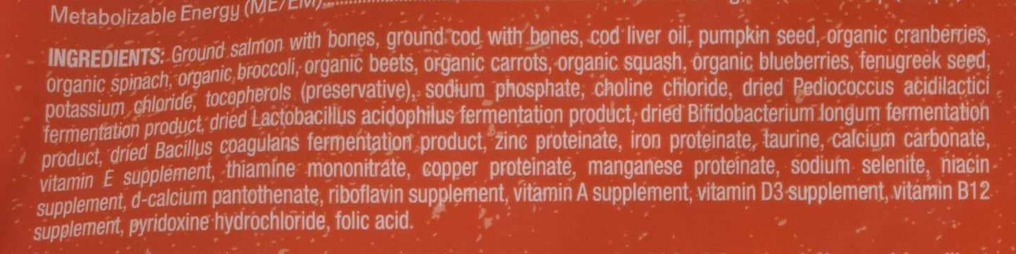 Stella & Chewy's Freeze Dried Raw Savory Salmon & Cod Meal Mixer | Grain - Free Dog Food Topper | 18 oz Bag