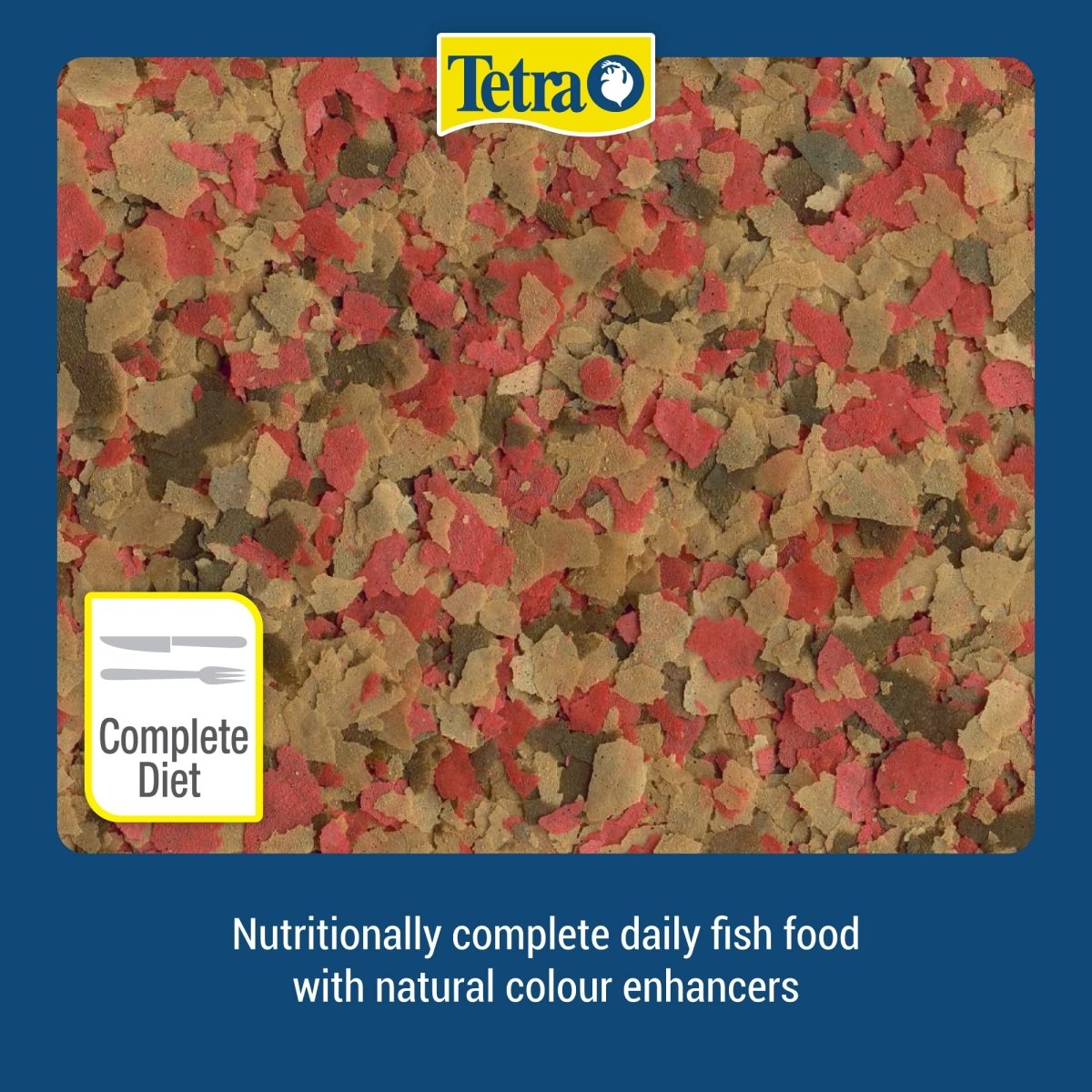 Tetra Goldfish Flakes Balanced Diet For Aquarium Fish, 0.42 oz