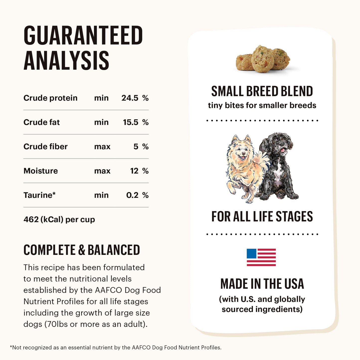 The Honest Kitchen Whole Food Clusters Small Breed Whole Grain Chicken Dry Dog Food, 4 lb Bag