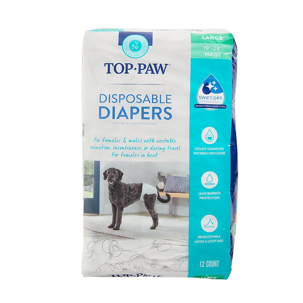 Top Paw Disposable Dog Diapers