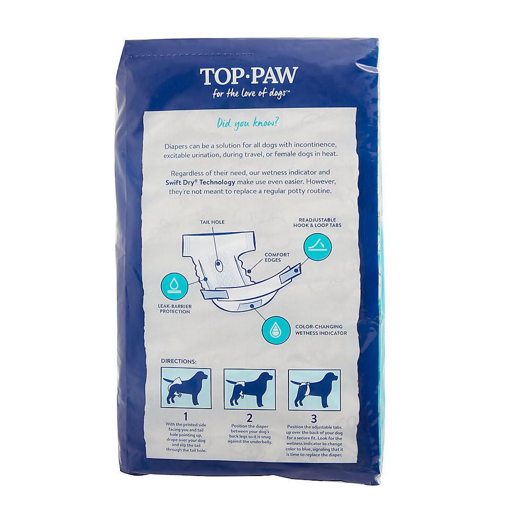 Top Paw Disposable Dog Diapers