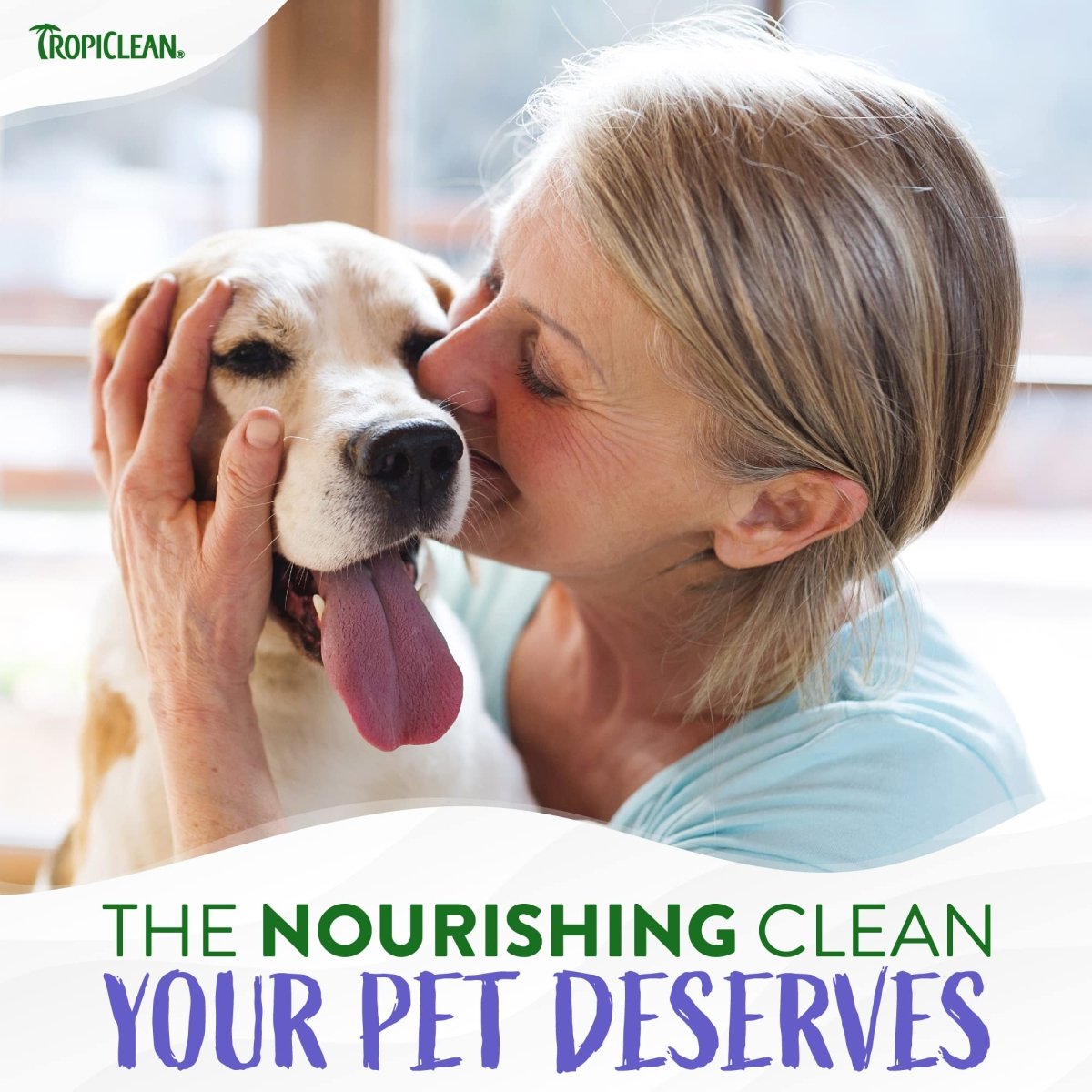 TropiClean Awapuhi Coconut Whitening Dog Shampoo for White Coats & All Coat Types - Natural Pet Shampoo Derived from Natural Ingredients - 20 oz