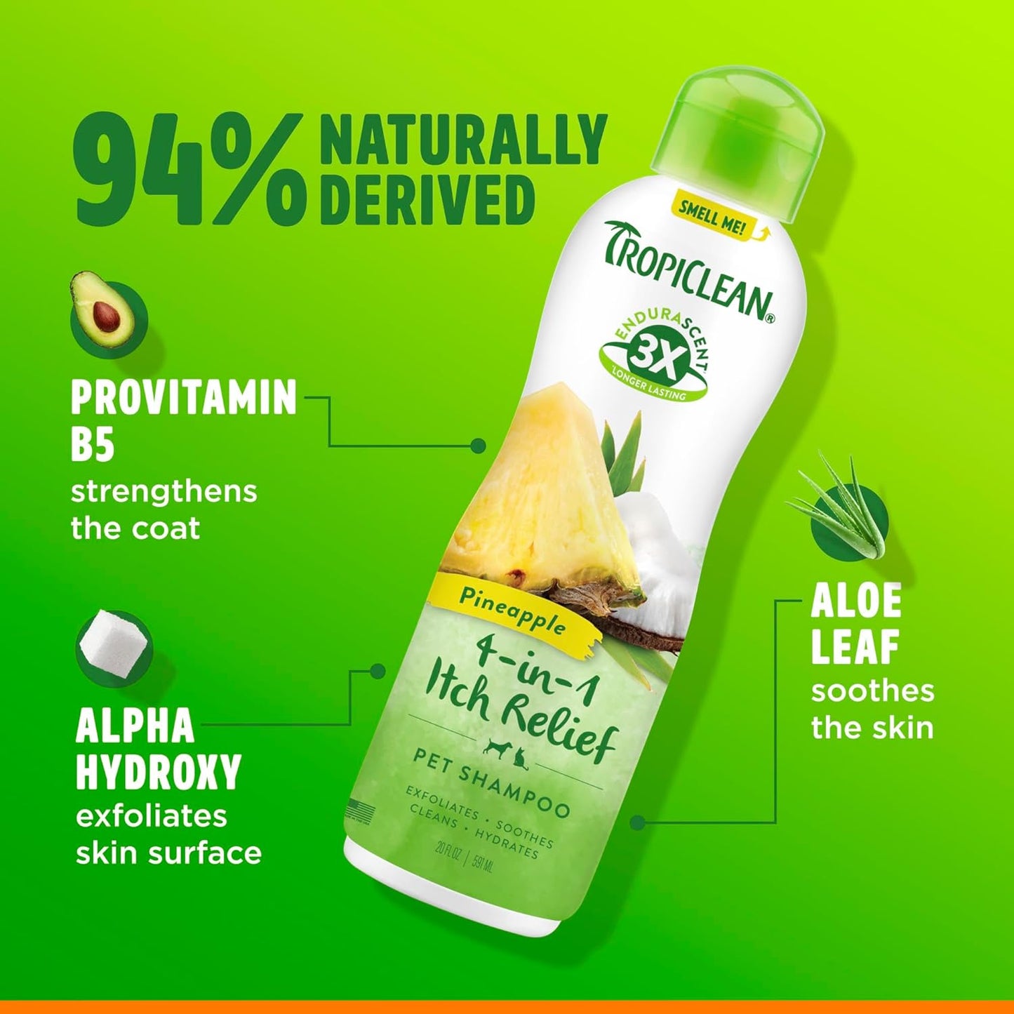 Tropiclean pet shampoo 4 in 1 itch relief