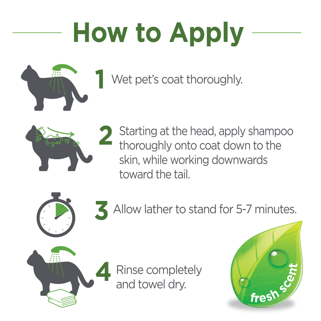 Vetality naturals flea & tick conditioning shampoo for cats & kittens 8oz bottle