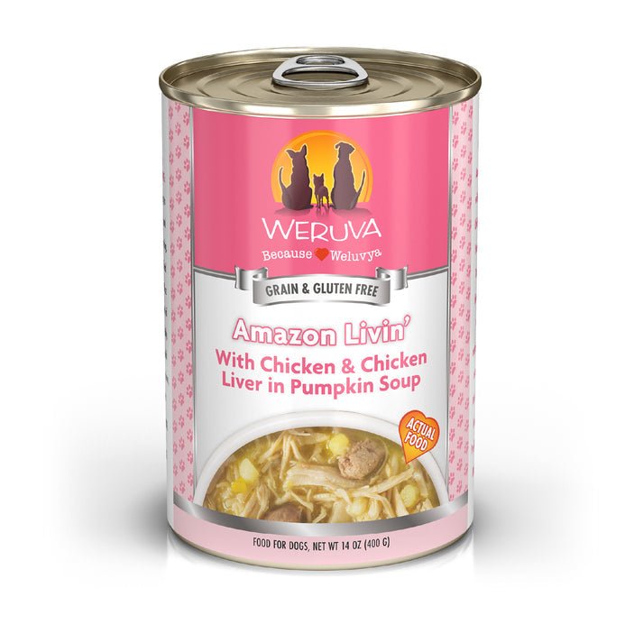 Weruva Amazon living with chicken and liver in pumpkin soup