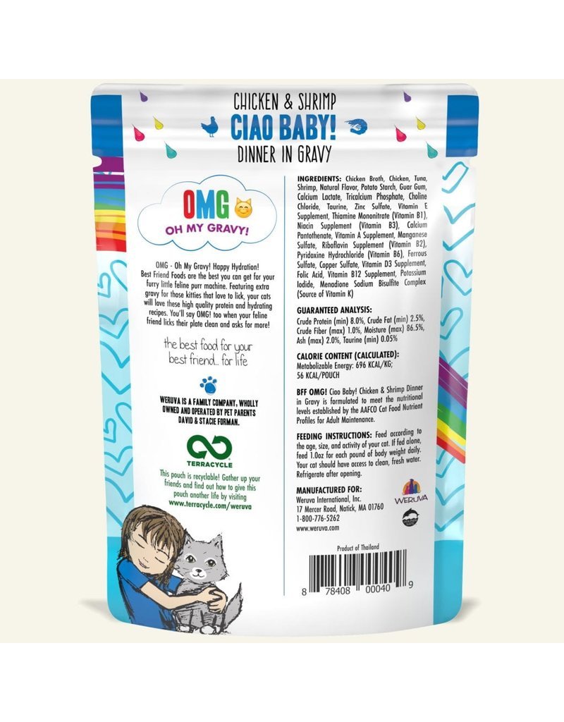 Weruva bff gravy - chicken and shrimp 2.8oz