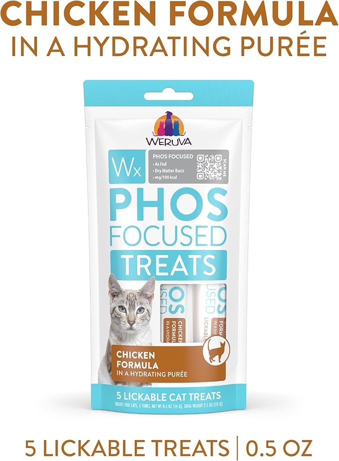 Weruva phos focused chicken cats treats