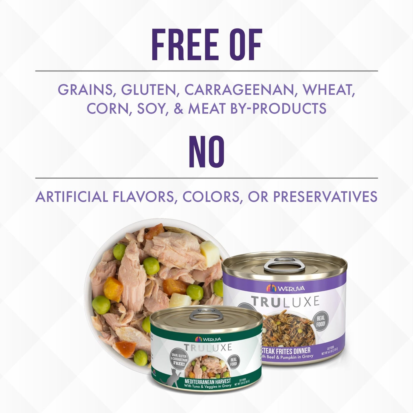 Weruva Truluxe Cat Food, Meow Me A River with Basa in Gravy, 3Oz Can