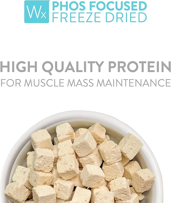 Weruva Wx Phos Focused Chicken Breast & Tilapia Formula Grain - Free Freeze - Dried Cat Food, 1 - oz bag